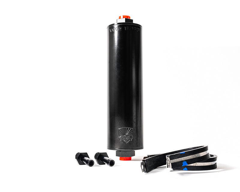 Basic Install Package 8in Black w/Dell Clamps