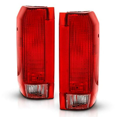 Tail Light Assembly; Red/Clear Lens - 311306
