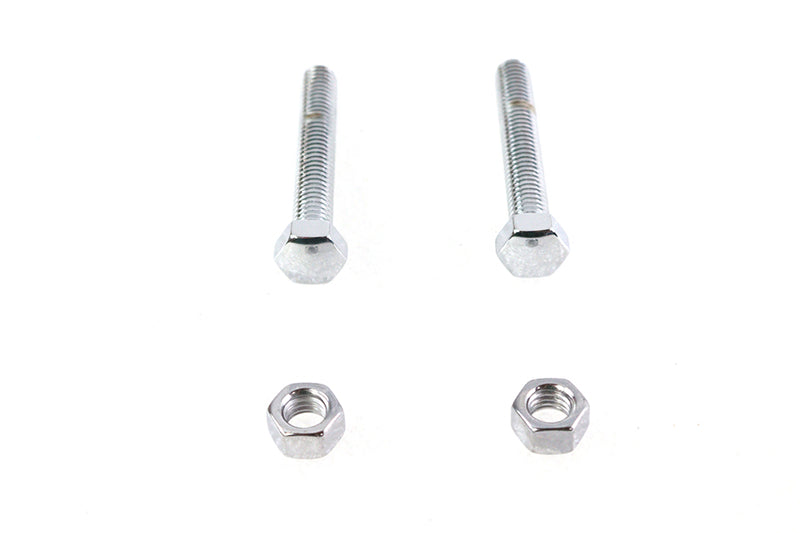 Chrome Rear Axle Adjuster Screws