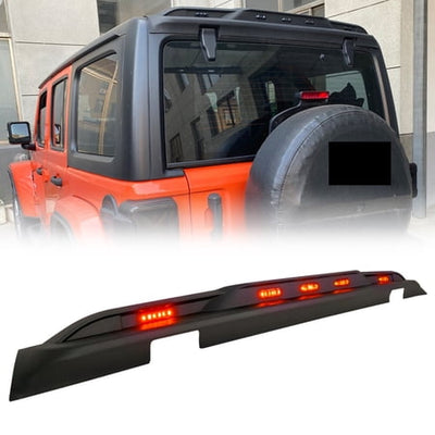 Rear Roof Spoiler with/ Amber LED Ligh - MJPCA00303