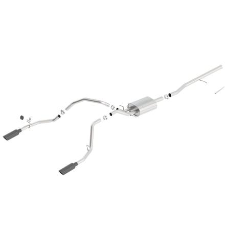Exhaust Sys Cat-back Stainless Dual - 140537BC