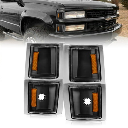 Corner Lights Black Housing Clear L - 521042