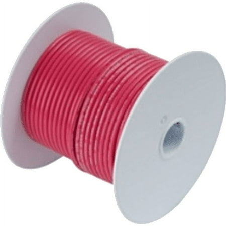 100' #6 Red Tinned Copper - 112510