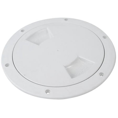 4' Inspection Dk Plate-wh - 127901