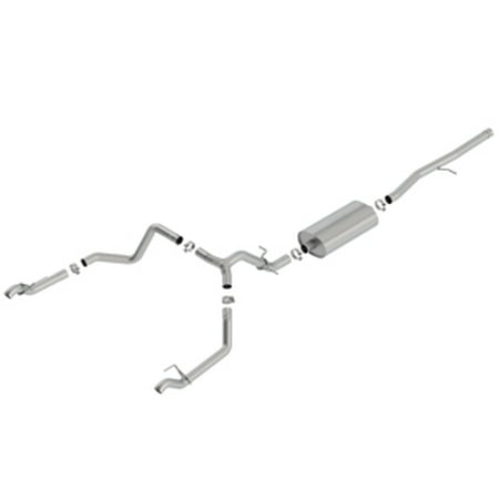 Exhaust Cat-back Touring Stainless - 140767
