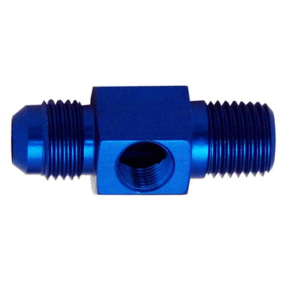 Flare To Pipe Adapter with 1/8 Port -08 | 1/4 NPT - PHA08884