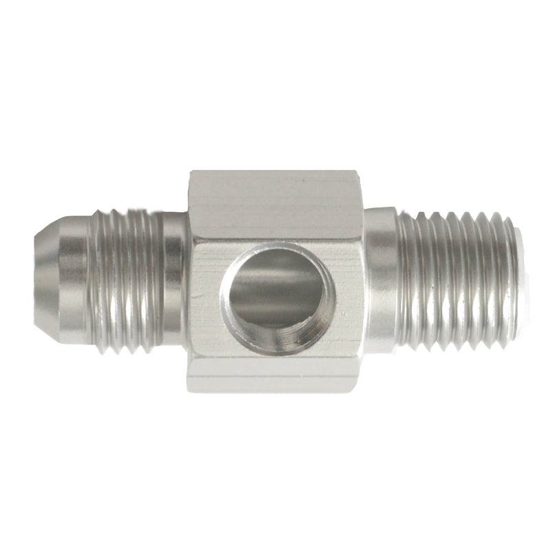 Flare To Pipe Adapter with 1/8 Port -08 | 1/4 NPT - PHA08885