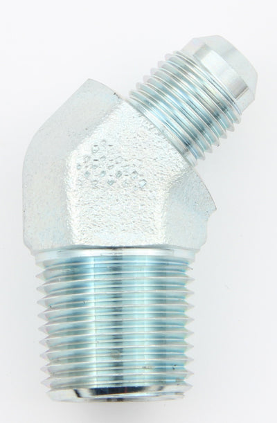 45 Male Elbow #4 To 1/4 Npt Steel Fitting - FCM2584