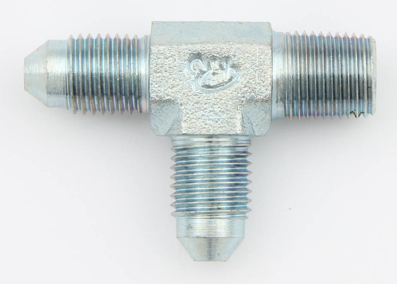 Male Run Tee Steel #3 To 1/8 Npt - FCM2700