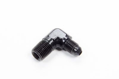 90 Deg Alum #4 Flare 1/4 in Black - FCM5032