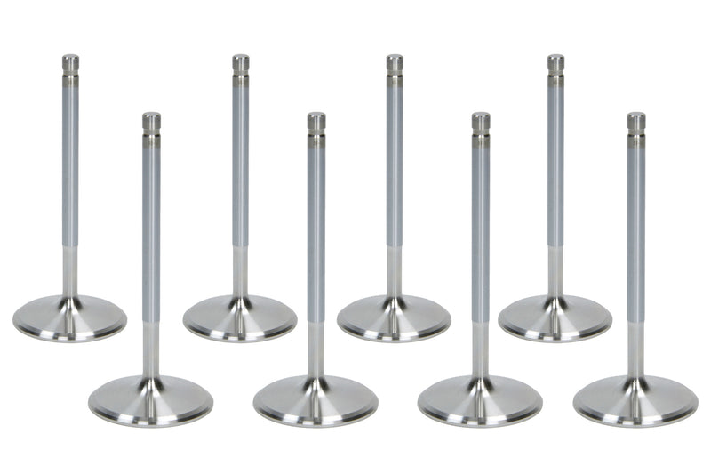 SBC/SBF 1.600 Exh Valves 8mm X 4.950 O.A.L. - 72508