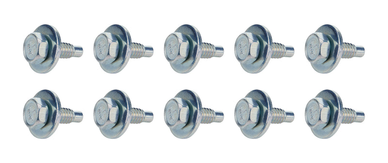 Body Bolt 3/4in 10pk Silver