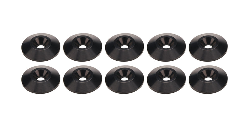 Countersunk Washer Black #10 10pk