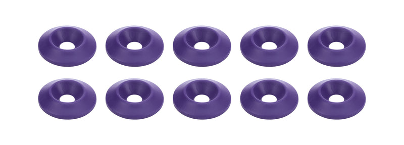 Countersunk Washer Purple 10pk