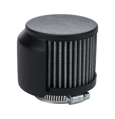 V/C Breather w/ Shield Black 1-1/2in