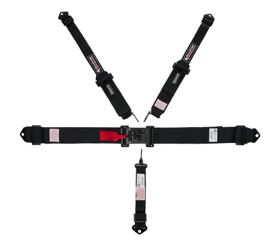 HARNESS 5PT L&L 3 IN BELTS WIT