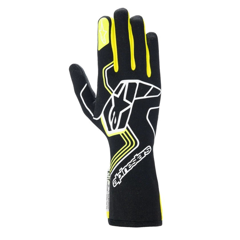Glove Tech-1 Race V4 Blk / Fluo Yellow 2X-Large