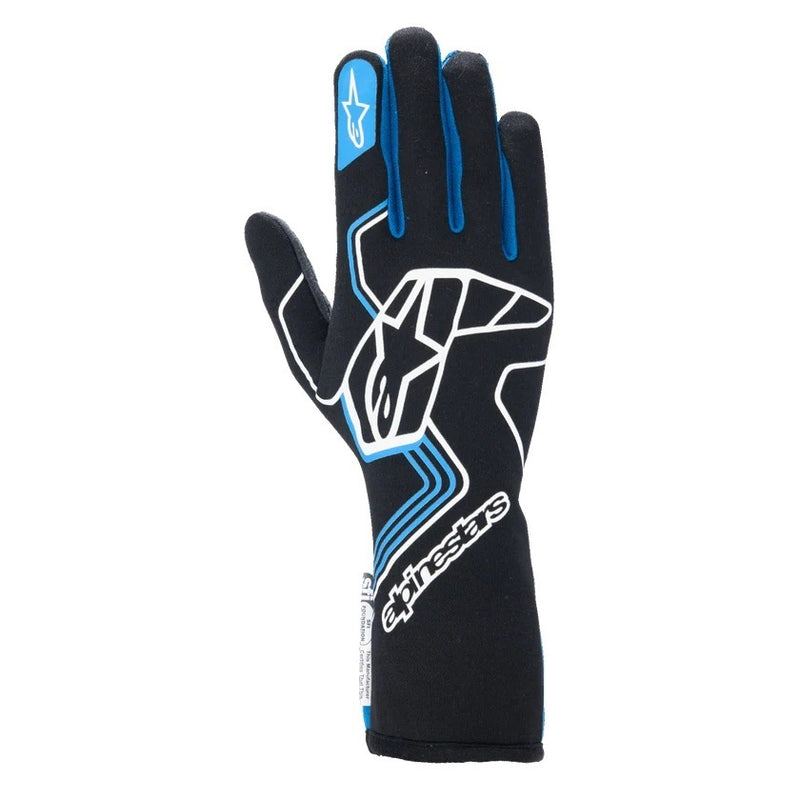 Glove Tech-1 Race V4 Black / Blue X-Large