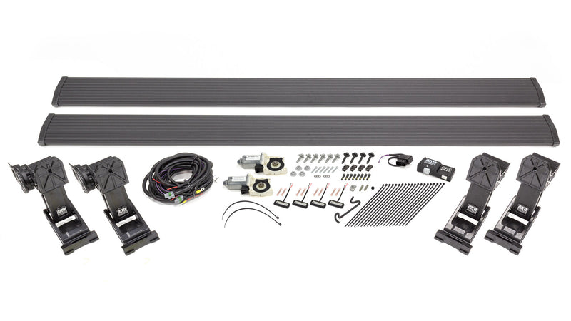 RUNNING BOARDS ALUM BLK ANOD K