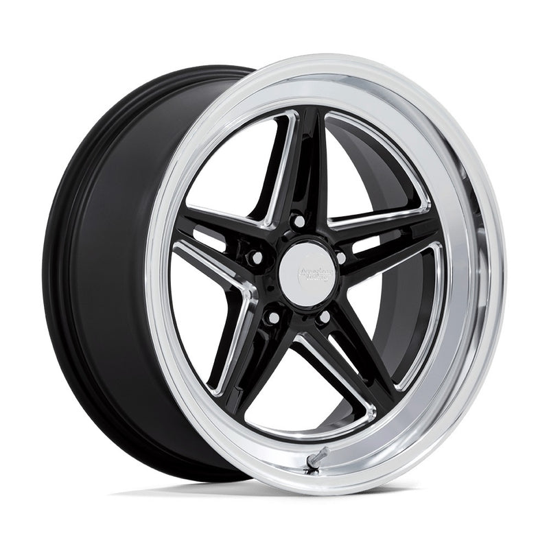 WHEEL ALUM 18X7 BLK MACH