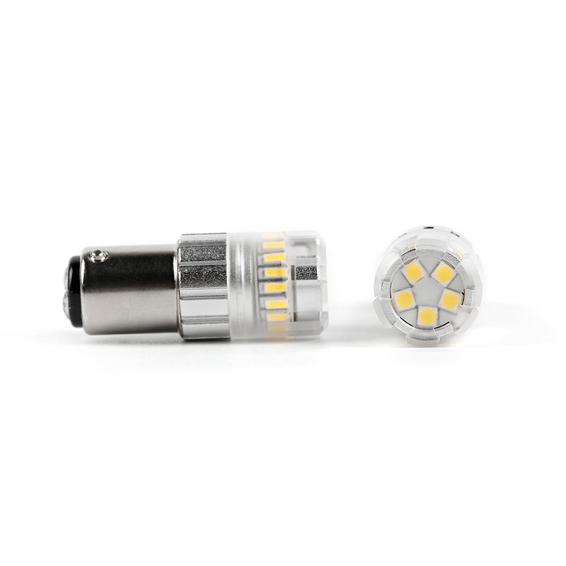 ECO Series 1157 LED Ligh t Bulbs White Pair - 3117W