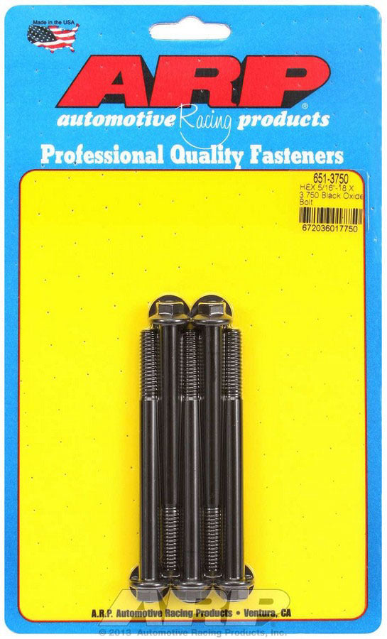 Bolt Kit - 6pt. (5) 5/16-18 x 3.750 - 6513750