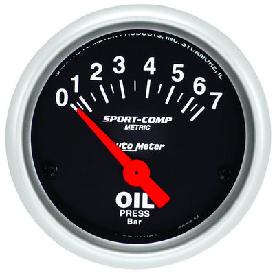 TD GAUG OIL PRESSURE 2 1/16