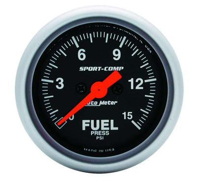 TD GAUG FUEL PRESSURE 2 1/16