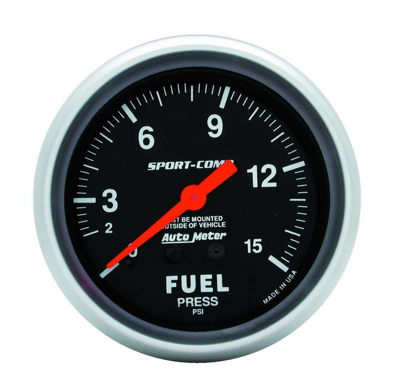 TD GAUG FUEL PRESSURE 2 5/8