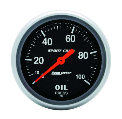 TD GAUG OIL PRESSURE 2 5/8