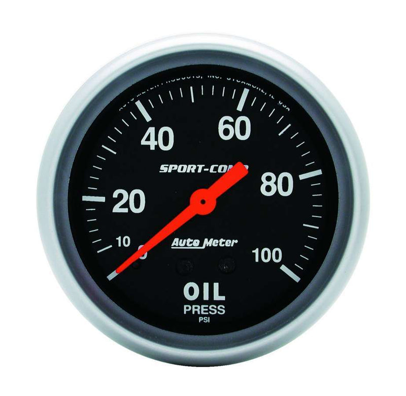 TD GAUG OIL PRESSURE 2 5/8