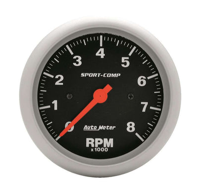TD GGE TACHOMETER 3 3/8 8