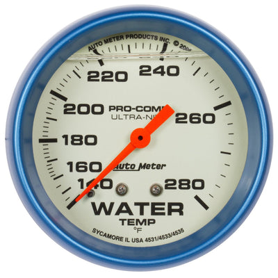 TD GGE WATER TEMP 2 5/8 1