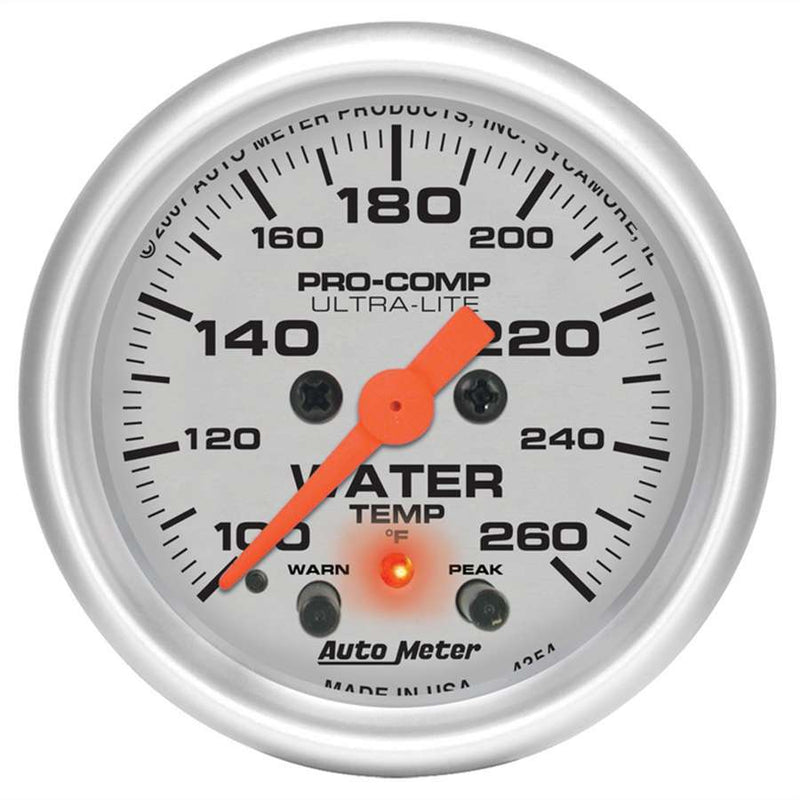 TD GAUG WATER TEMP 2 1/16