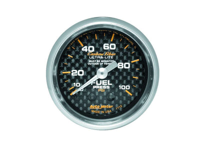 TD GAUG FUEL PRESSURE 2 1/16