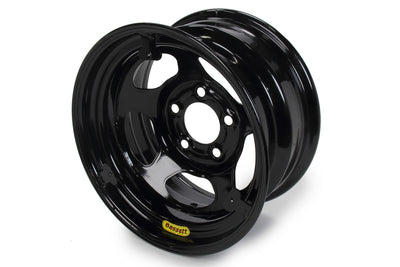 Wheel 15x8 Black Inerita 5x5 w/ Mudcover Tabs - 58R53EBTAB