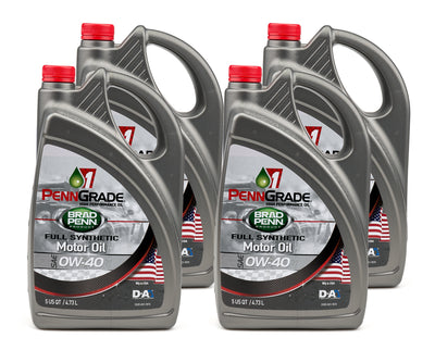 0w40 SAE Full Synthetic Oil Case 4x5 Qt Bottle