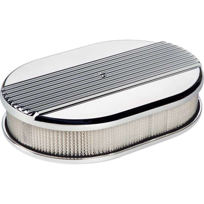 AIR CLN SM OVAL RIBBED POLISHD