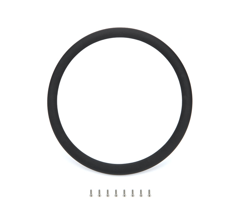LEATHER RING BLACK