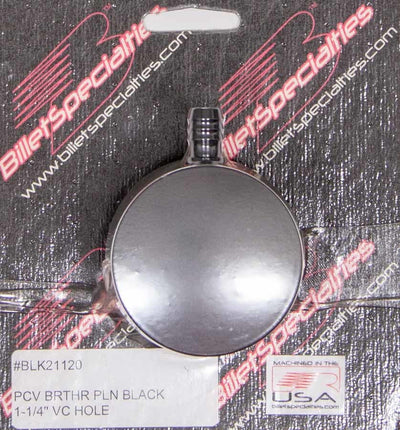 PCV BRTHR PLN BLACK 1-1/4 VC