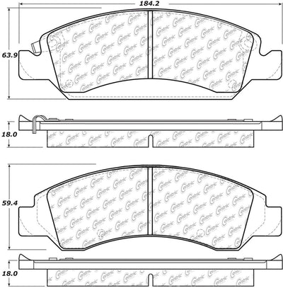 Brk Pads W/Hrdwr