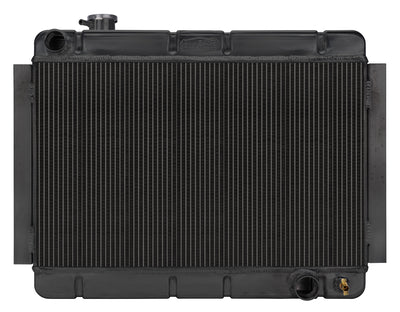 RADIATOR ALUM 2-ROW BLK CHEVY