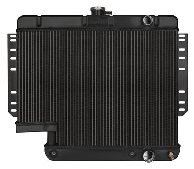 RADIATOR PERF ALUM BLACK DOWNF