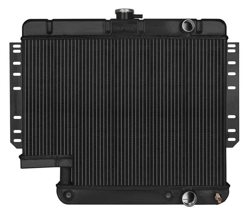 RADIATOR PERF ALUM BLACK DOWNF