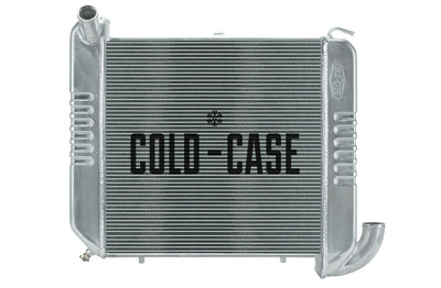 RADIATOR ALUM POLISHED 2-ROW S