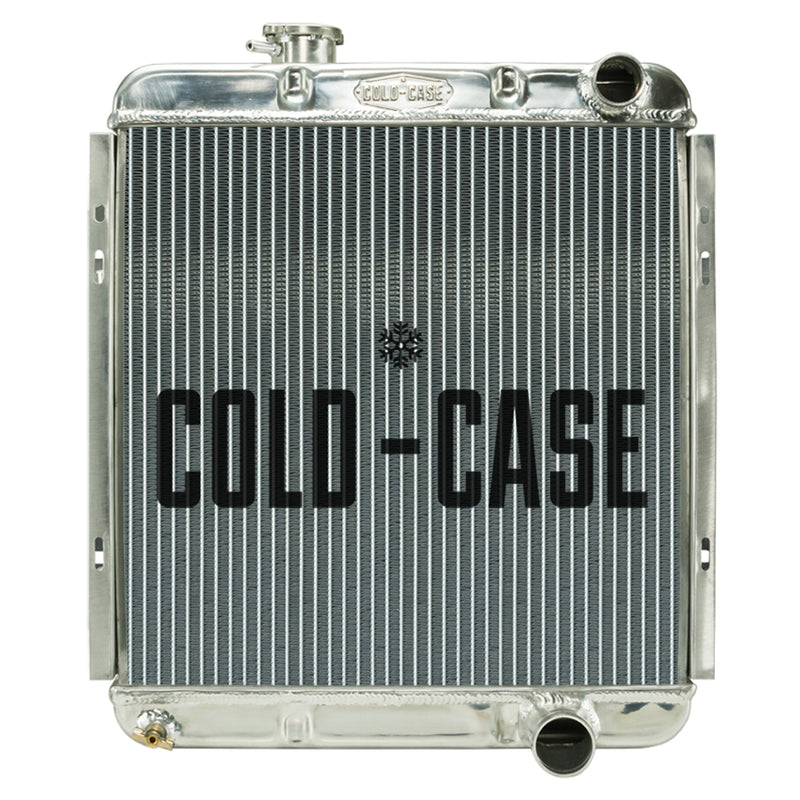 RADIATOR ALUM 2ROW DOWNFLOW