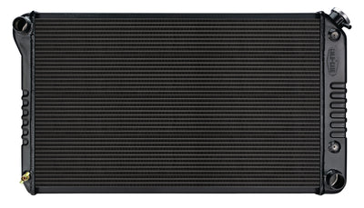 RADIATOR ALUM BLACK 2ROW