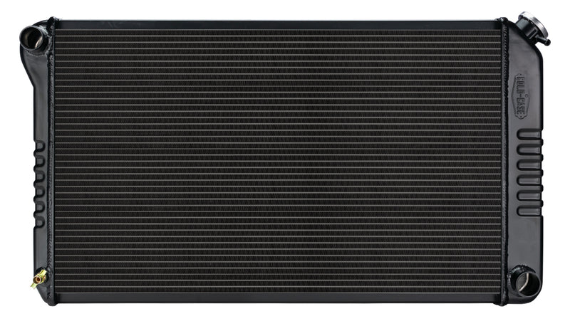 RADIATOR ALUM BLACK 2-ROW