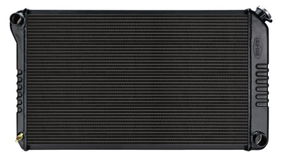 RADIATOR ALUM BLACK 2-ROW