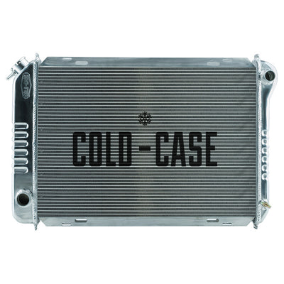 RADIATOR ALUM POLISHED MUSTANG